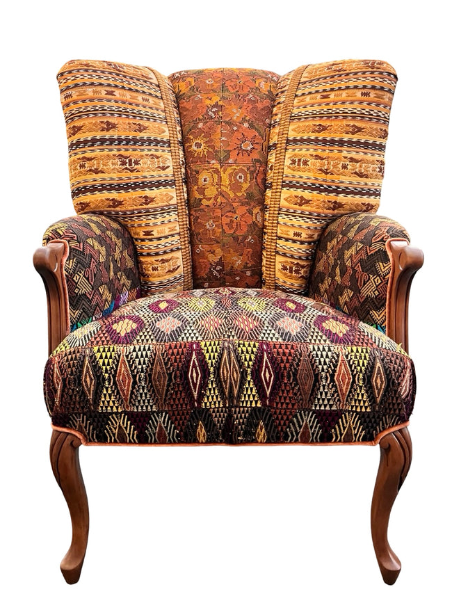 Vintage Hortensia peacock chair