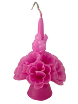 Floral candle small