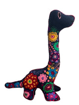 Embroidered felt brachiosaurus