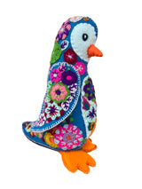 Embroidered winter penguin