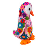 Embroidered winter penguin