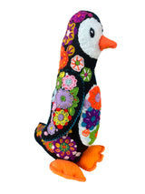 Embroidered winter penguin