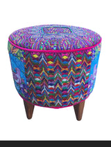 Iraci foot stool rainbow