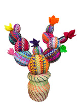 Nopal cactus basket