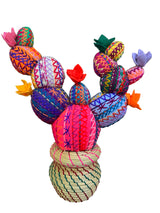 Nopal cactus basket