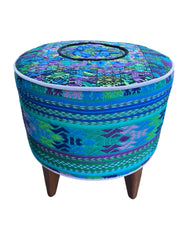 Iraci stool peacock