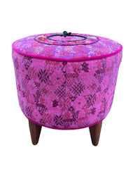 Iraci foot stool pinks