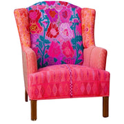 Coral vintage armchair
