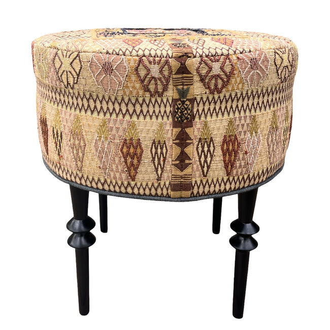 Magdalena wingback chair  and ottoman