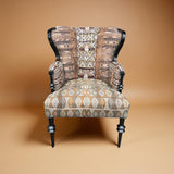 Magdalena wingback chair  and ottoman