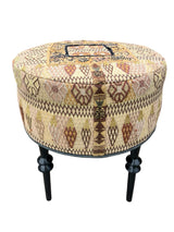 Magdalena wingback chair  and ottoman