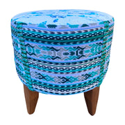 Iraci foot stool azules