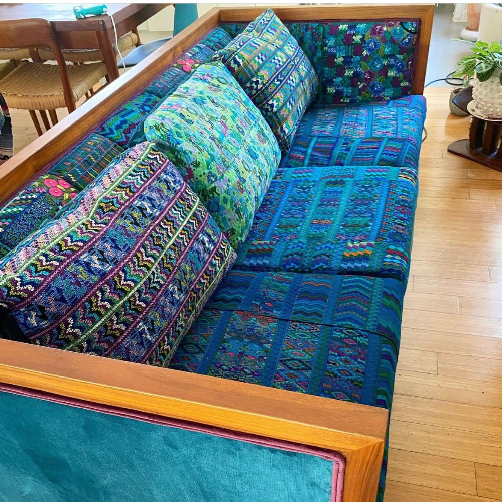 animation after of customer's sofa reimagining