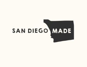 san diego made logotype